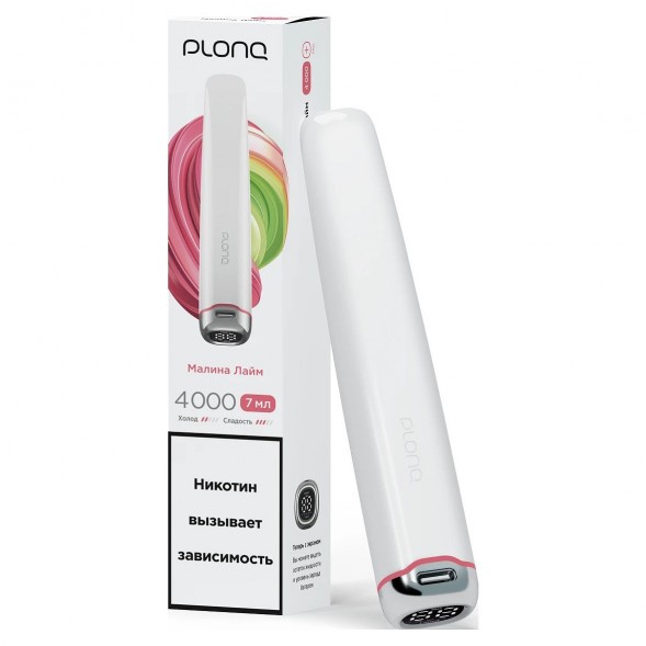 PLONQ PLUS PRO - Малина Лайм (4000 затяжек) купить в Ижевске