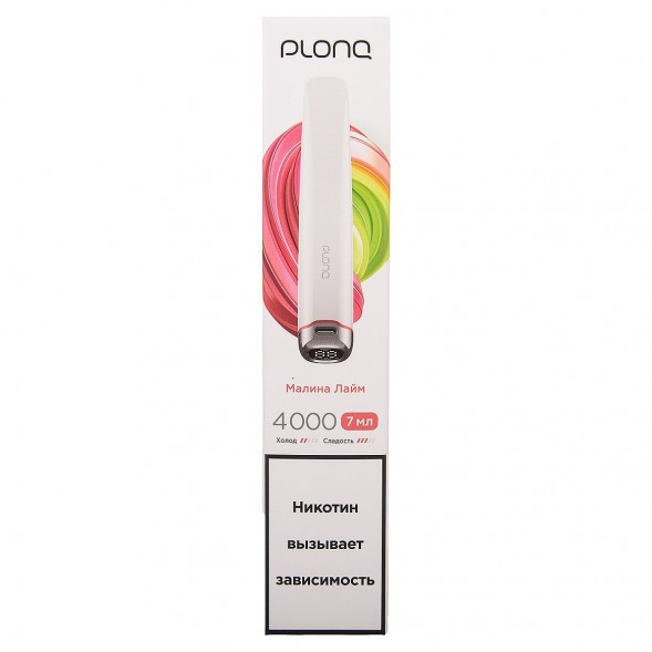 PLONQ PLUS PRO - Малина Лайм (4000 затяжек) купить в Ижевске