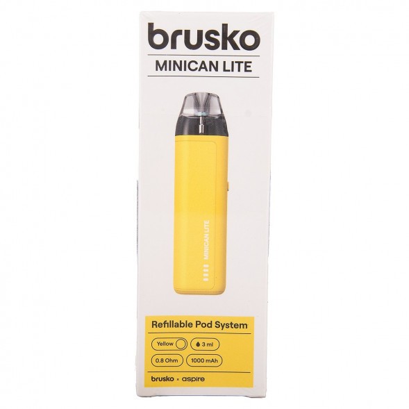Электронная сигарета Brusko - Minican LITE (Yellow) купить в Ижевске