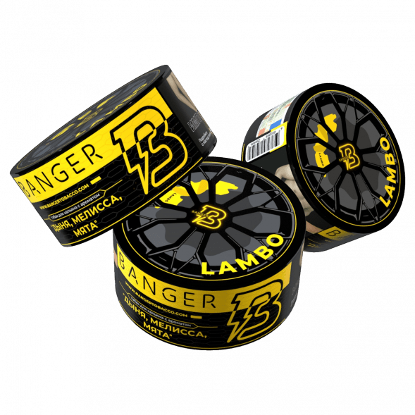 Табак Banger - Lambo (Дыня, Мелисса, Мята, 100 грамм) купить в Ижевске
