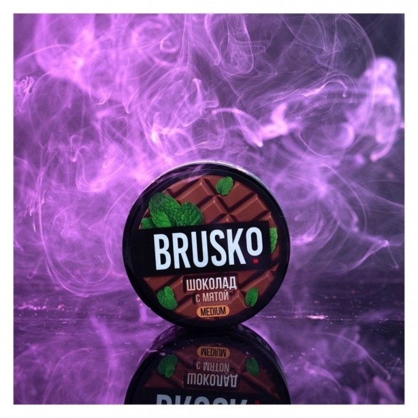 Смесь Brusko Medium - Шоколад с Мятой (250 грамм) купить в Ижевске