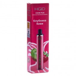 HQD Cuvie Plus - Клубника Киви (Kiwi Berry, 1200 затяжек)