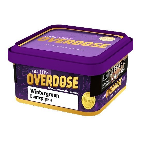 Табак Overdose - Wintergreen (Винтергрин, 200 грамм) купить в Ижевске