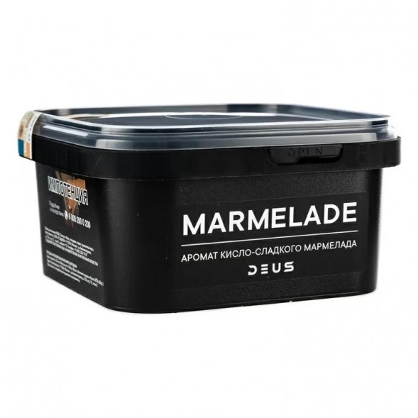 Табак Deus - Marmelade (Кисло-Сладкий Мармелад, 250 грамм) купить в Ижевске