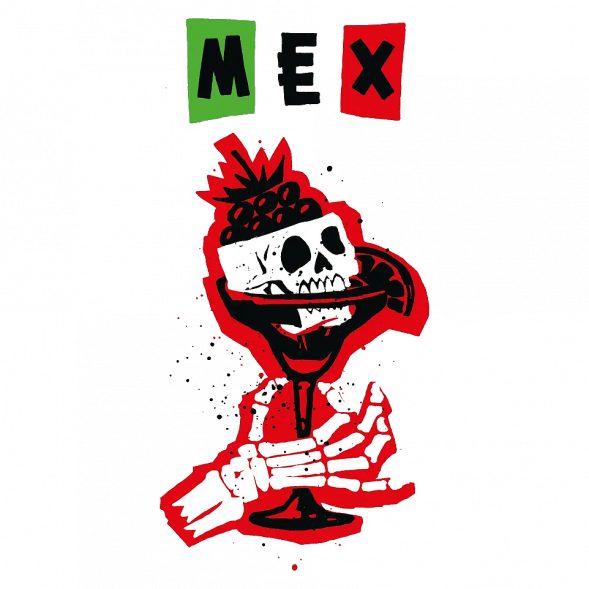 Табак Хулиган - MEX (Ежевичная Маргарита, 200 грамм) купить в Ижевске