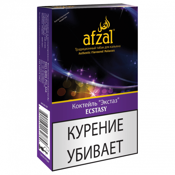 Табак Afzal - Ecstasy (Коктейль Экстаз, 40 грамм) купить в Ижевске