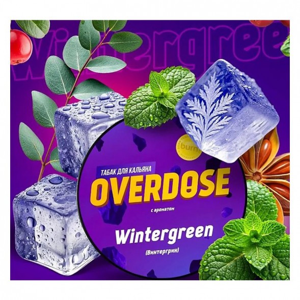 Табак Overdose - Wintergreen (Винтергрин, 100 грамм) купить в Ижевске