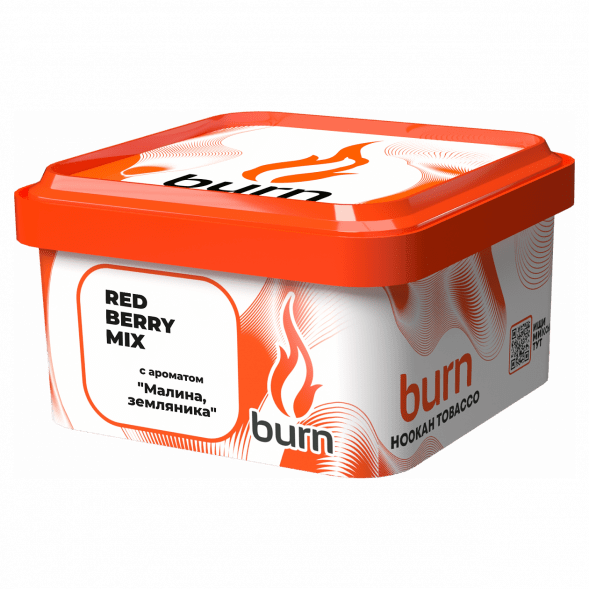 Табак Burn - Redberry Mix (Малина и Земляника, 200 грамм) купить в Ижевске