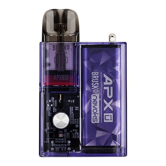Электронная сигарета Brusko - APX C1 (Фиолетовый Кристалл) купить в Ижевске