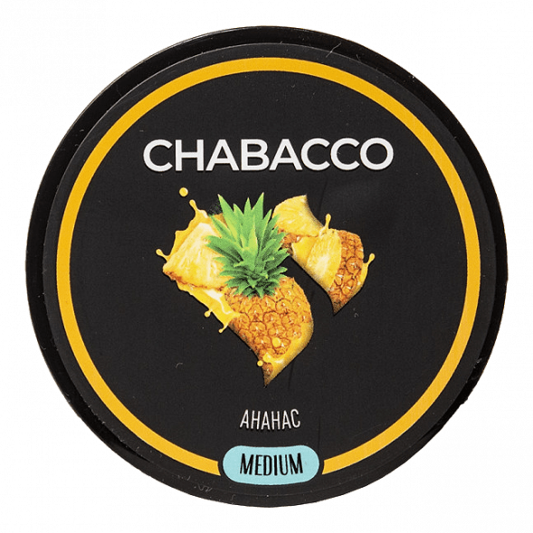 Смесь Chabacco MEDIUM - Pineapple (Ананас, 40 грамм) купить в Ижевске