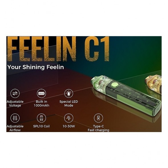 Электронная сигарета Brusko - Feelin C1 (Зелёный) купить в Ижевске