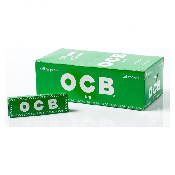 Бумага для самокруток OCB - №8 Green (50штук/50) купить в Ижевске