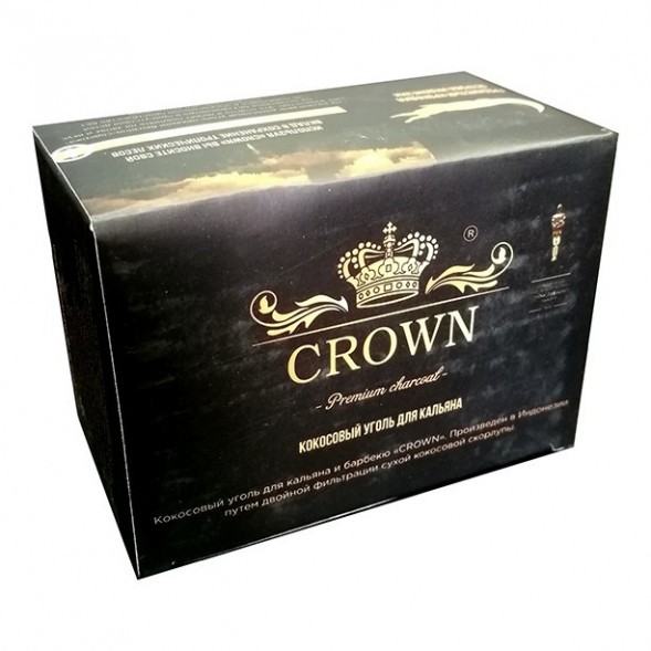 Уголь Crown (22 мм, 24 кубика) купить в Ижевске