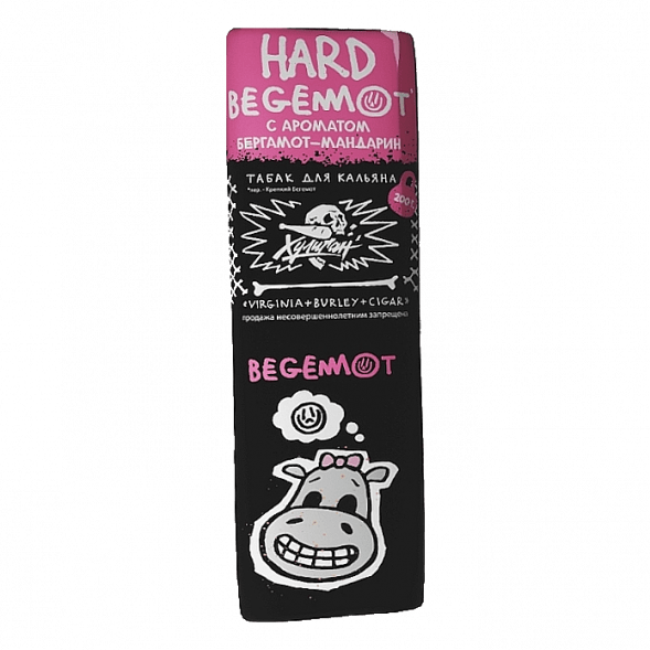 Табак Хулиган Hard - Begemot (Бергамот и Мандарин, 200 грамм) купить в Ижевске