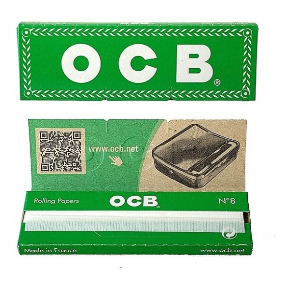 Бумага для самокруток OCB - №8 Green (50штук/25) купить в Ижевске