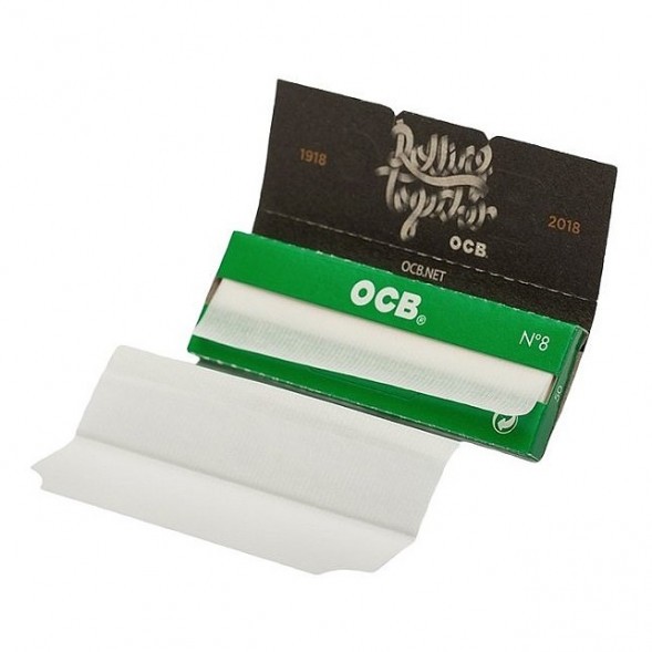Бумага для самокруток OCB - №8 Green (50штук/25) купить в Ижевске