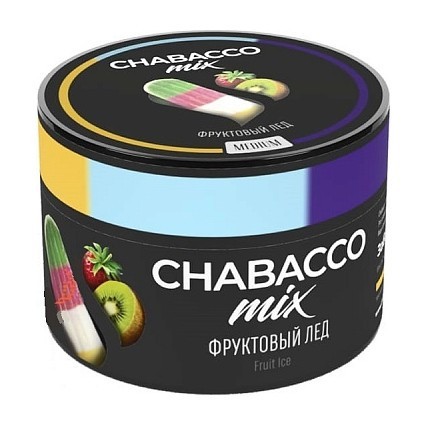 Смесь Chabacco MIX MEDIUM - Fruit Ice (Фруктовый Лёд, 40 грамм) купить в Ижевске