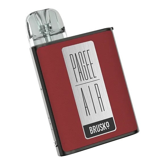 Электронная сигарета Brusko PAGEE AIR - Crimson Red (Красный) купить в Ижевске