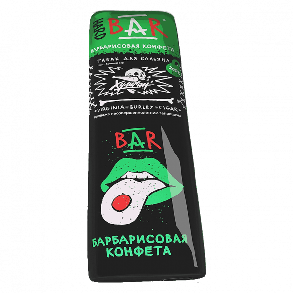 Табак Хулиган Hard - BAR (Барбарисовая Конфета, 200 грамм) купить в Ижевске