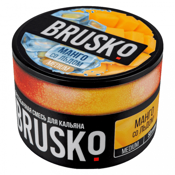 Смесь Brusko Medium - Манго со Льдом (50 грамм) купить в Ижевске