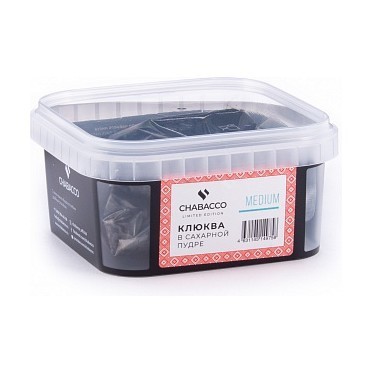 Смесь Chabacco MEDIUM - Cranberries in Sugar (Клюква в Сахарной Пудре, 200 грамм) купить в Ижевске