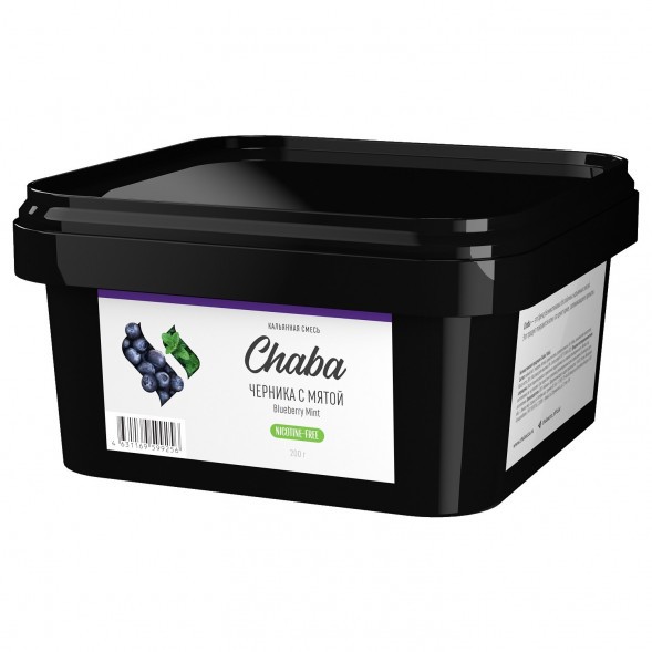 Смесь Chaba - Blueberry Mint (Черника с Мятой, 200 грамм, Без никотина) купить в Ижевске