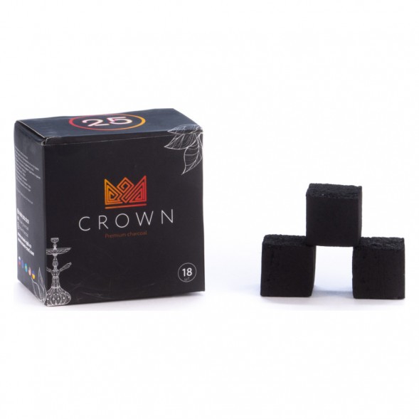 Уголь Crown (25 мм, 18 кубиков) купить в Ижевске