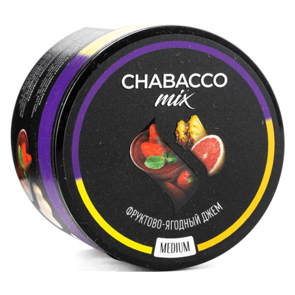 Смесь Chabacco MIX MEDIUM - Pink Jam (Фруктово-Ягодный Джем, 40 грамм) купить в Ижевске