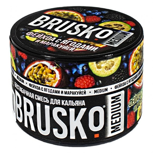Смесь Brusko Zero - Фейхоа с Ягодами и Маракуйей (250 грамм) купить в Ижевске