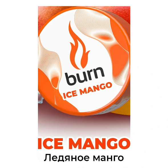 Табак Burn - Ice Mango (Ледяное Манго, 200 грамм) купить в Ижевске