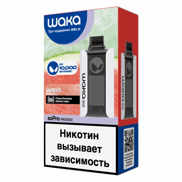 WAKA - Арбуз (10000 затяжек) купить в Ижевске
