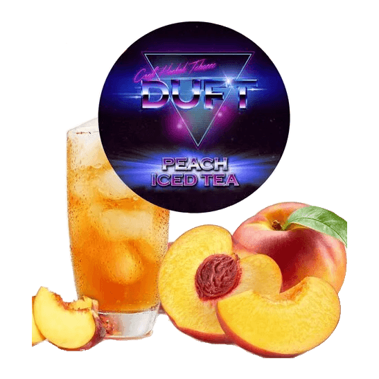 Табак Duft - Peach Iced Tea (Ледяной Персиковый Чай, 80 грамм) купить в Ижевске