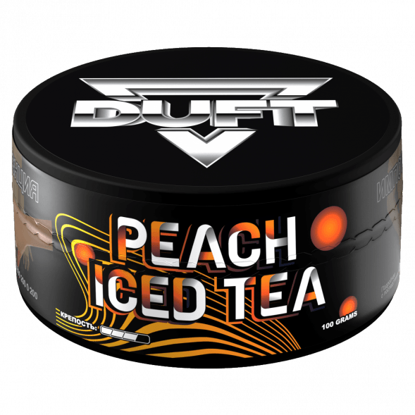 Табак Duft - Peach Iced Tea (Ледяной Персиковый Чай, 80 грамм) купить в Ижевске