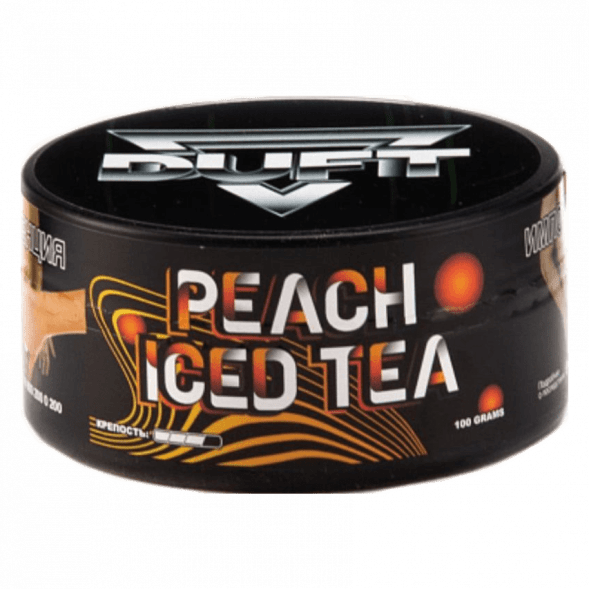 Табак Duft - Peach Iced Tea (Ледяной Персиковый Чай, 80 грамм) купить в Ижевске