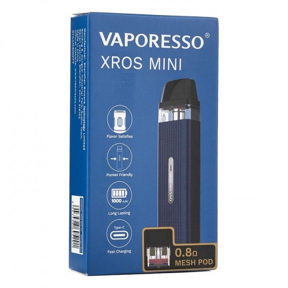 Электронная сигарета Vaporesso XROS Mini - Midnight Blue купить в Ижевске