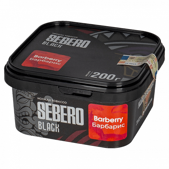 Табак Sebero Black - Barberry (Барбарис, 200 грамм) купить в Ижевске