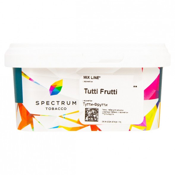 Табак Spectrum Mix Line - Tutti Frutti (Тутти-Фрутти, 200 грамм) купить в Ижевске