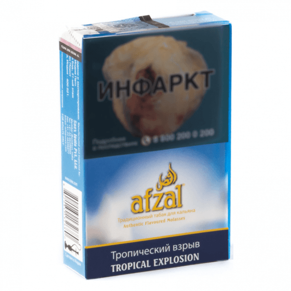 Табак Afzal - Tropical Explosion (Тропический Взрыв, 40 грамм) купить в Ижевске