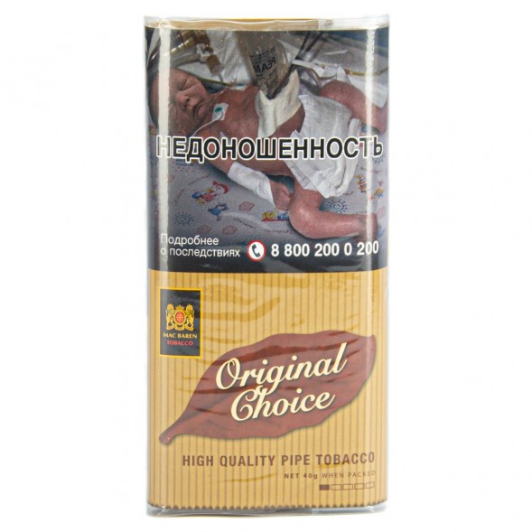 Табак трубочный Mac Baren - Original Choice (40 грамм) купить в Ижевске