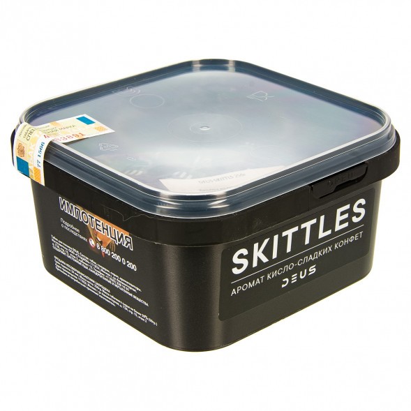 Табак Deus - Skittles (Кисло-Сладкие Конфеты, 250 грамм) купить в Ижевске