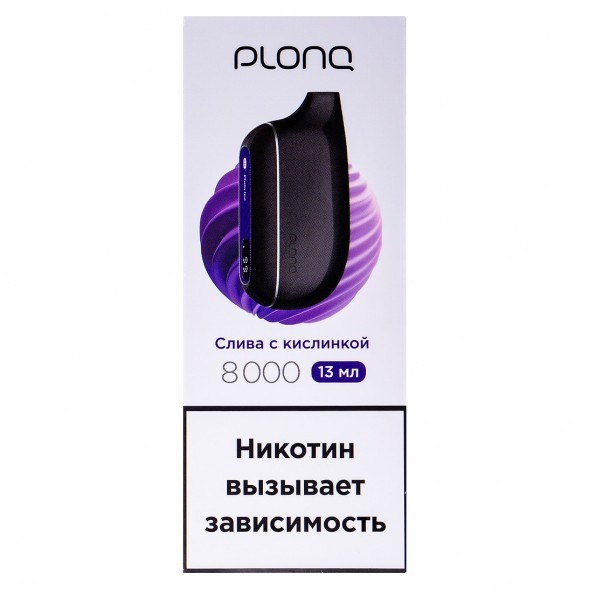 PLONQ MAX SMART - Слива с Кислинкой (8000 затяжек) купить в Ижевске
