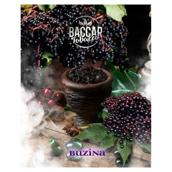 Табак Baccar Tobacco - Buzina (Бузина, 100 грамм) купить в Ижевске