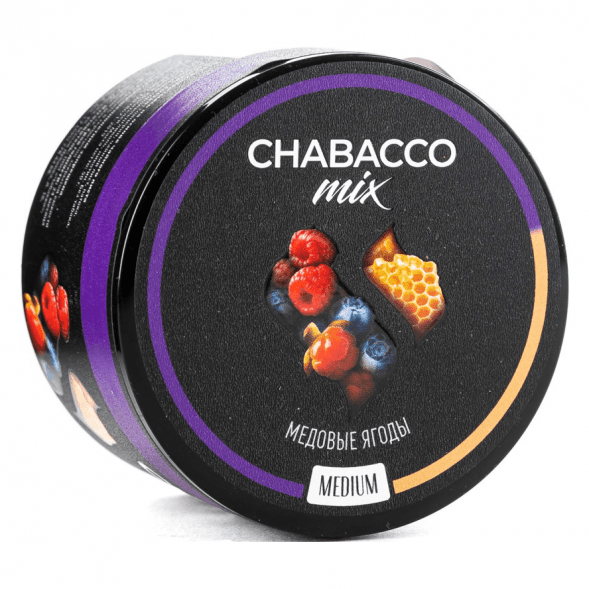 Смесь Chabacco MIX MEDIUM - Honey Berries (Медовые Ягоды, 40 грамм) купить в Ижевске