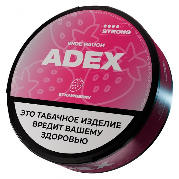 Табак жевательный ADEX STRONG WIDE - Strawberry (Клубника) купить в Ижевске