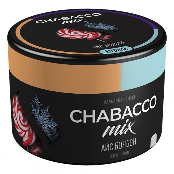 Смесь Chabacco MIX MEDIUM - Ice Bonbon (Айс Бонбон, 40 грамм) купить в Ижевске
