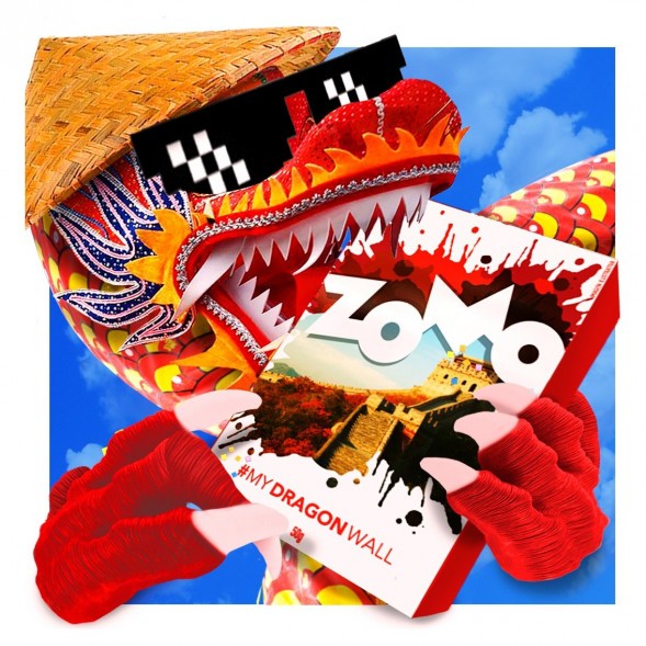 Табак Zomo - Dragon Wall (Драгон Волл, 50 грамм) купить в Ижевске