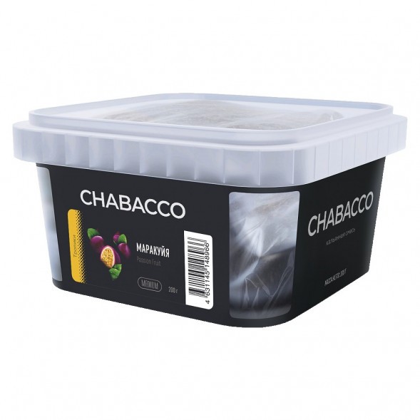 Смесь Chabacco MEDIUM - Passion Fruit (Маракуйя, 200 грамм) купить в Ижевске