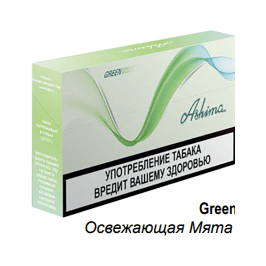 Стики ASHIMA - Green (Мята, 10 пачек) купить в Ижевске