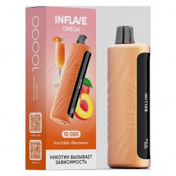 INFLAVE OMEGA - Коктейль "Беллини" (Bellini, 10000 затяжек)