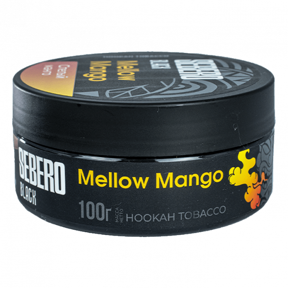 Табак Sebero Black - Mellow Mango (Спелый Манго, 100 грамм) купить в Ижевске